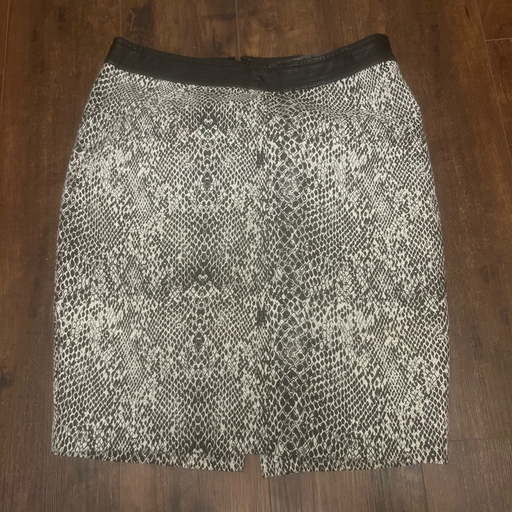 Snake skin skirt